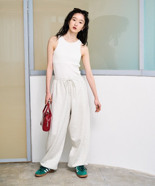 FREAK'S STORE(フリークスストア)の「JERZEES × FREAK'S STORE/ジャージーズ 限定展開 別注 2pack TEE・Tank top(2シャツ・タンクトップ)(Tシャツ/カットソー・レディース・ブラック/ホワイト/チャコールグレー/グレー・LARGE/MEDIUM/SMALL)」の13枚目の写真
