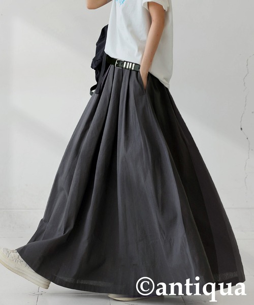 【新品】アンティミテ INTIMITE 2025夏新作　リネンフレアスカート 2025SUMMER NEW】Linen Flare Skirt | ALL ITEMS | INTIMITE
