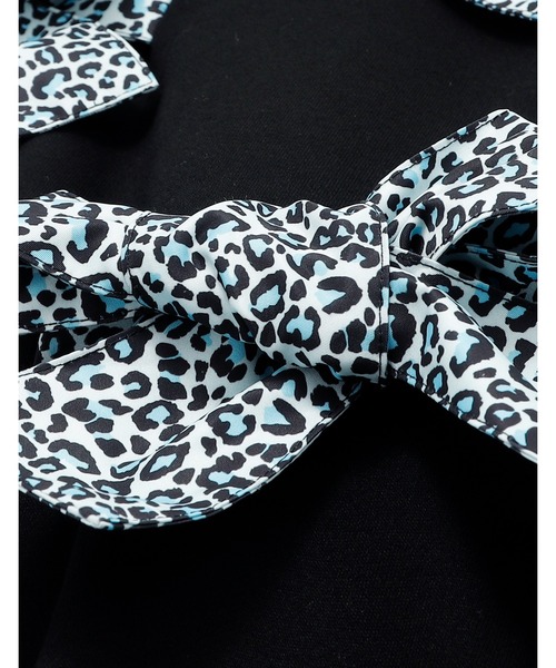 Little sunny bite（リトルサニーバイト）の「leopard sweat top（スウェット・レディース・ピンク/ブラック/ヘザーグレー・SMALL/MEDIUM）」の11枚目の写真