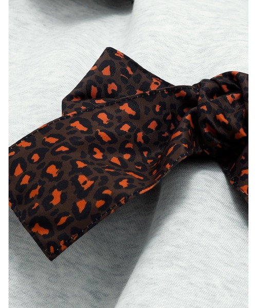 Little sunny bite（リトルサニーバイト）の「leopard sweat top（スウェット・レディース・ピンク/ブラック/ヘザーグレー・SMALL/MEDIUM）」の21枚目の写真