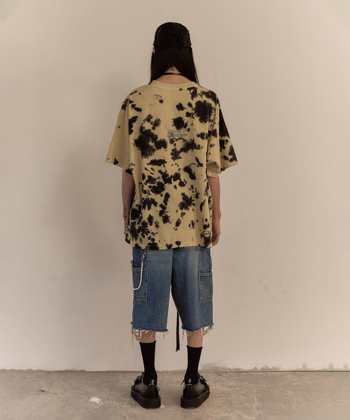 LIBERE（リベーレ）の「LIBERE リベーレ / WORK HALF PANTS ワイドシルエットペインターハーフパンツ / 251312-251313（デニムパンツ・メンズ・ブラック/ブルー・MEDIUM/SMALL/LARGE）」の19枚目の写真