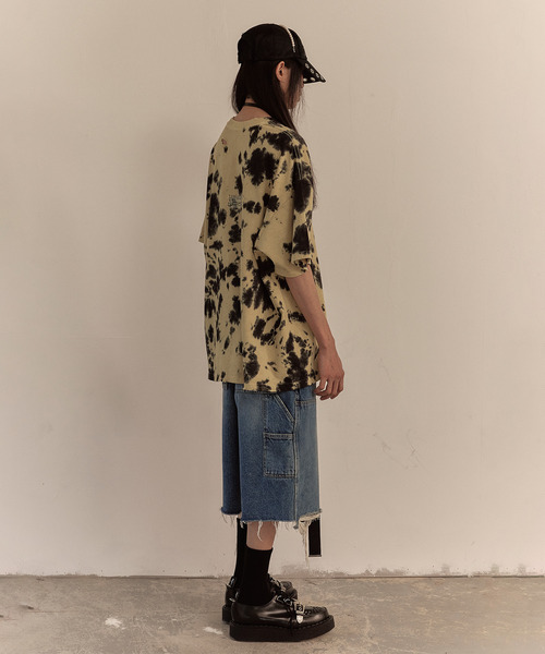 LIBERE（リベーレ）の「LIBERE リベーレ / WORK HALF PANTS ワイドシルエットペインターハーフパンツ / 251312-251313（デニムパンツ・メンズ・ブラック/ブルー・MEDIUM/SMALL/LARGE）」の18枚目の写真