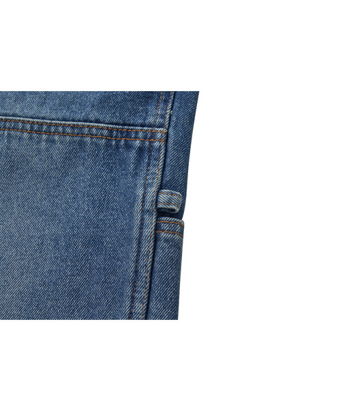 LIBERE(リベーレ)の「LIBERE リベーレ / WORK HALF PANTS ワイドシルエットペインターハーフパンツ / 251312-251313(デニムパンツ・メンズ・ブラック/ブルー・MEDIUM/SMALL/LARGE)」の12枚目の写真