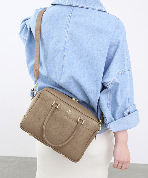 追加4》Manuel MILANO/マニュエルミラノ レザーバッグ（ハンドバッグ