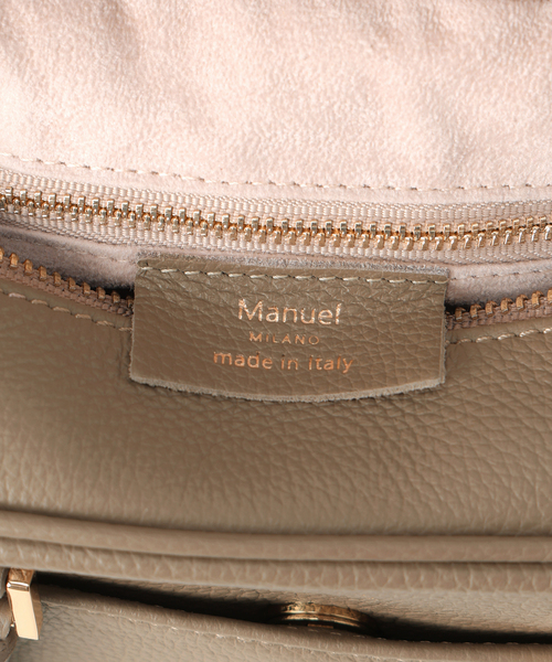 Manuel MILANO レザーバッグ Manuel MILANO/マニュエルミラノ】レザーバッグ（ハンドバッグ