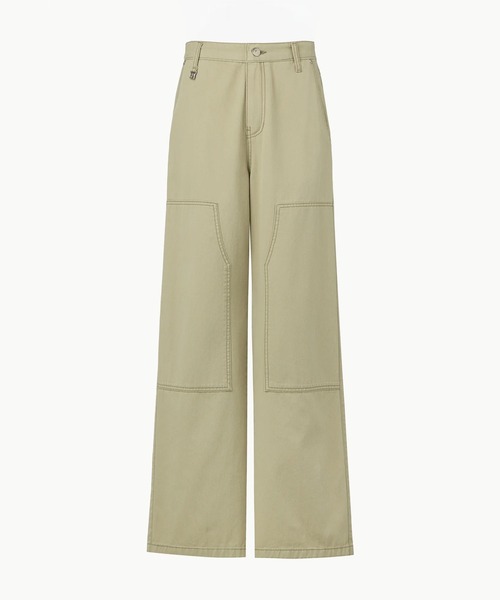 セール】KUME/クメ Semi Wide Cargo Work Denim Pants デニム