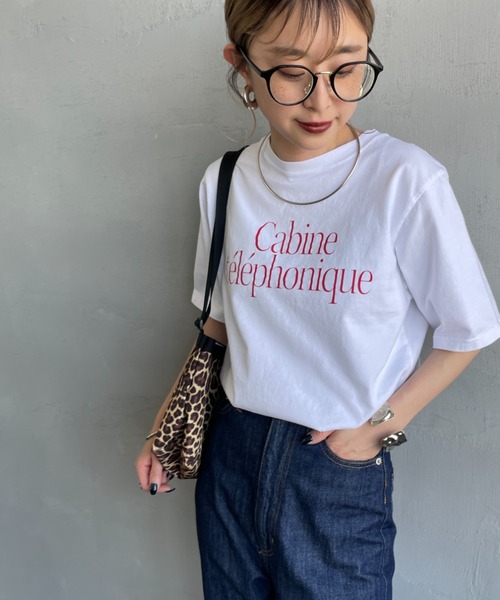 タグ付き未使用シンゾーン キャビンテレフォンTシャツネイビー紺 タグ付き未使用シンゾーン キャビンテレフォンTシャツネイビー紺