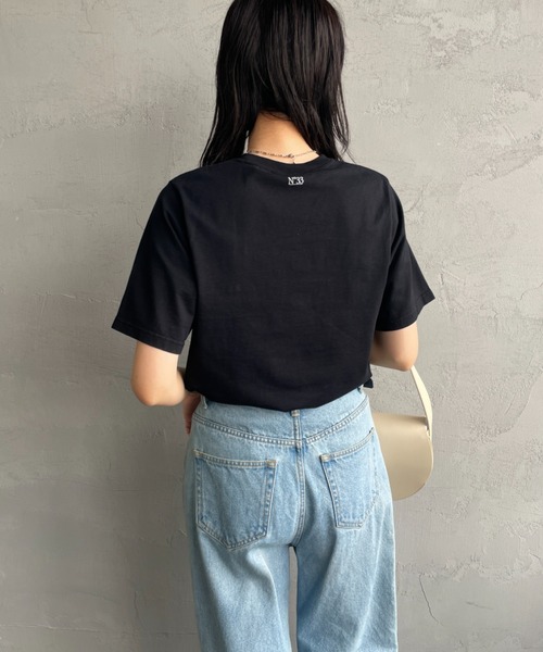 タグ付き未使用シンゾーン キャビンテレフォンTシャツネイビー紺 タグ付き未使用シンゾーン キャビンテレフォンTシャツネイビー紺