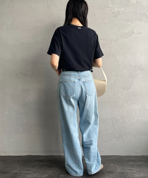 THE SHINZONE（ザ　シンゾーン）の「[THE SHINZONE/ザ シンゾーン] キャビン テレフォン Tシャツ（Tシャツ/カットソー・レディース・ホワイト/ブラック・0）」の17枚目の写真