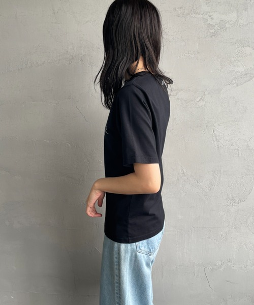 タグ付き未使用シンゾーン キャビンテレフォンTシャツネイビー紺 タグ付き未使用シンゾーン キャビンテレフォンTシャツネイビー紺