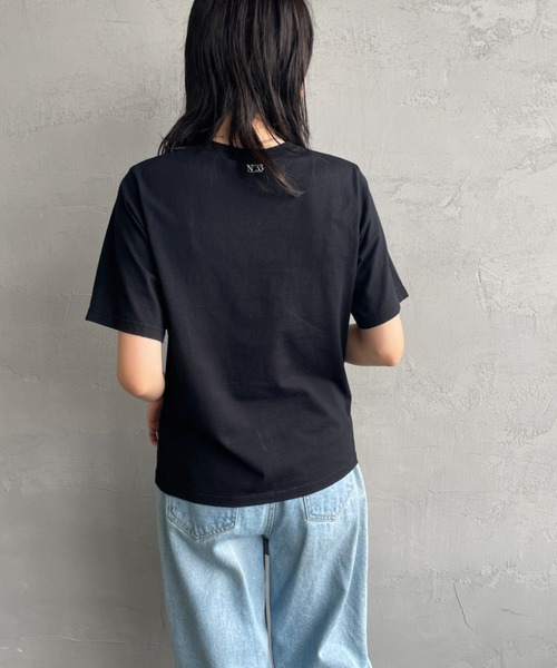 THE SHINZONE（ザ　シンゾーン）の「[THE SHINZONE/ザ シンゾーン] キャビン テレフォン Tシャツ（Tシャツ/カットソー・レディース・ホワイト/ブラック・0）」の20枚目の写真