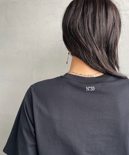 THE SHINZONE（ザ　シンゾーン）の「[THE SHINZONE/ザ シンゾーン] キャビン テレフォン Tシャツ（Tシャツ/カットソー・レディース・ホワイト/ブラック・0）」の22枚目の写真