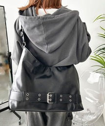 WEGO | WEGO/【25年春夏新作】ハトメベルトデザインショルダー(ショルダーバッグ)