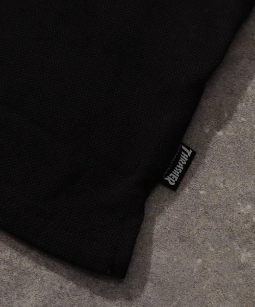 THRASHER(スラッシャー)の「【THRASHER/スラッシャー】ロゴ刺繍ライン半袖ポロTシャツ(ポロシャツ・メンズ・ネイビー/ブラック/ホワイト・M/L/XL)」の18枚目の写真