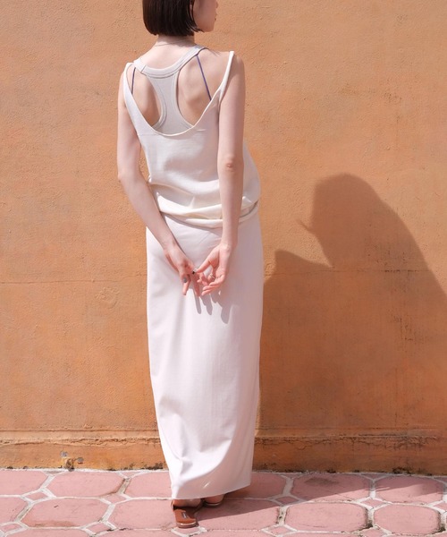 AKTE（アクテ）の「フロントツイストビーチスカート（スカート・レディース・アイボリー/ブラック・1/2）」の18枚目の写真