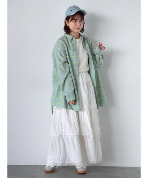 ehka sopo(エヘカソポ)の「柄アソートリブクルーカットソー(Tシャツ/カットソー・レディース・キナリ/モカ/オフホワイト/ブラック・F)」の9枚目の写真