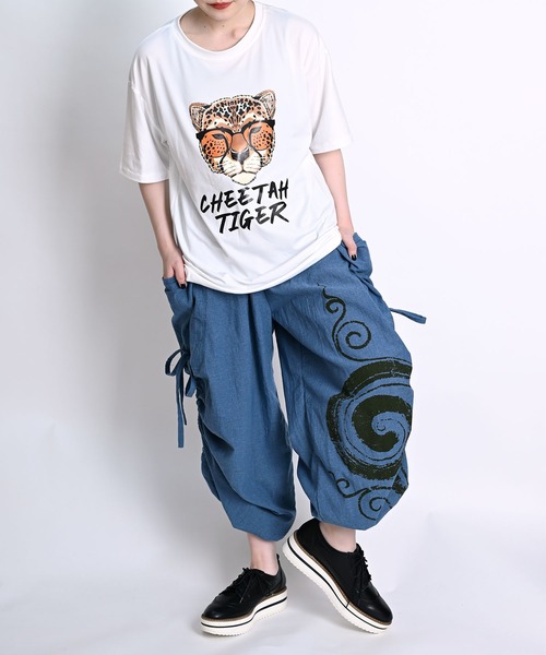 MARAI(マーライ)の「サルエルパンツ アラジンパンツ バルーンパンツ イージーパンツ(その他パンツ・メンズ・オレンジ/ブラウン/グリーン/ブラック/パープル/ブルー/ネイビー系/ピンク・FREE)」の17枚目の写真