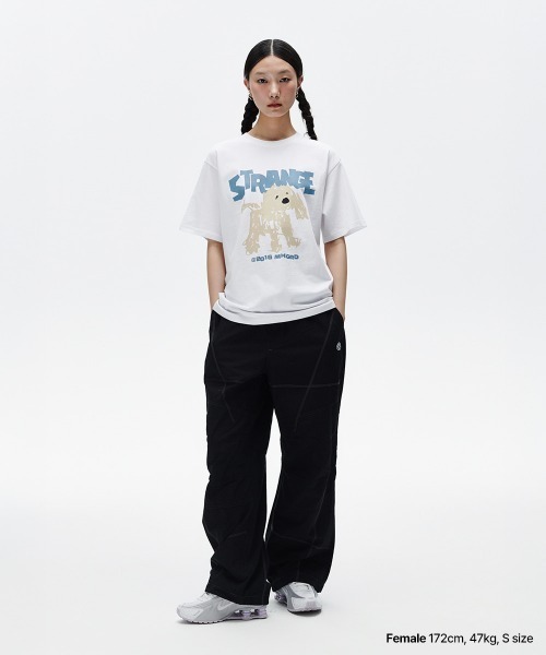 mahagrid/マハグリッド』STRANGE PUPPY TEE/ストレンジパピー T