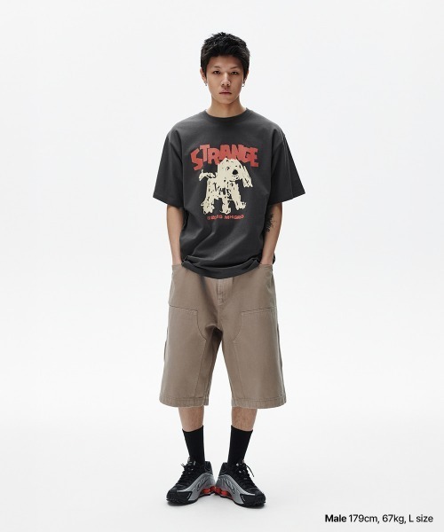 mahagrid/マハグリッド』STRANGE PUPPY TEE/ストレンジパピー T