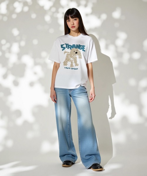 mahagrid/マハグリッド』STRANGE PUPPY TEE/ストレンジパピー T