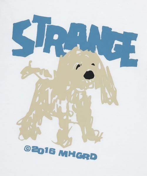 mahagrid/マハグリッド』STRANGE PUPPY TEE/ストレンジパピー T