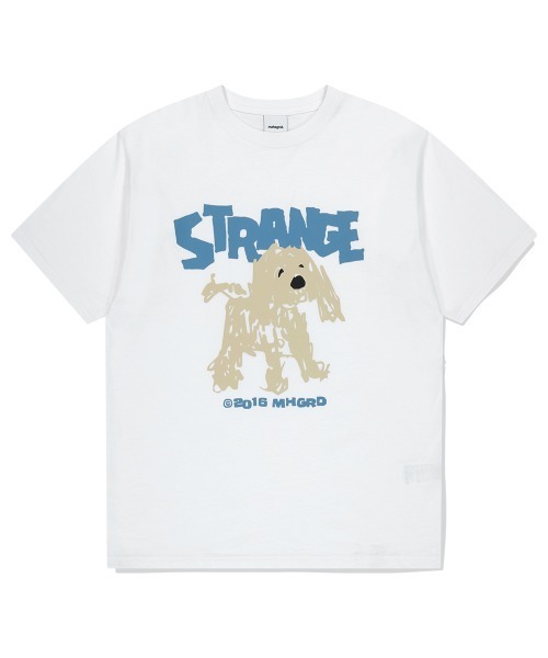mahagrid/マハグリッド』STRANGE PUPPY TEE/ストレンジパピー Tシャツ
