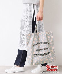 【おさるのジョージコラボ】A4収納可トート