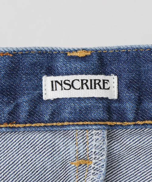 最終価格　INSCRIRE アンスクリア デニム ロング スカート 最終価格 INSCRIRE アンスクリア デニム ロング スカート - メルカリ