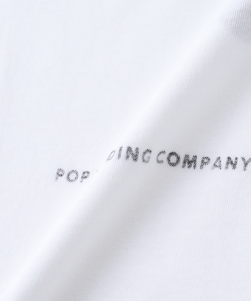 POP TRADING COMPANY(ポップトレーディングカンパニー)の「POP TRADING COMPANY / ポップトレーディングカンパニー inside logo t-shirt(Tシャツ/カットソー・メンズ・ホワイト・MEDIUM/LARGE)」の4枚目の写真