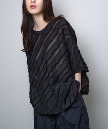 【Nora Lily】Sheer Gather Pullover(UNISEX)