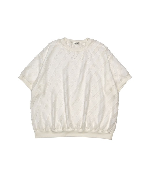 Nora Lily(ノラリリー)の「【Nora Lily】Sheer Gather Pullover(UNISEX)(その他トップス・メンズ・レッド/ライトブルー/ホワイト/ブラック・FREE)」の14枚目の写真