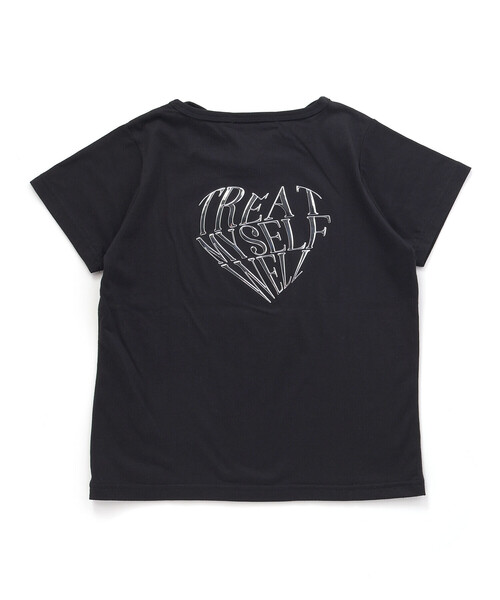 ZIDDY（ジディ）の「ジェルプリントTシャツ(130~160cm)（Tシャツ/カットソー・キッズ・ブラック/パープル・140cm/150cm/FREE/130cm）」の10枚目の写真