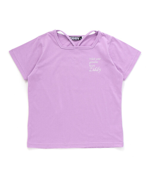ZIDDY（ジディ）の「ジェルプリントTシャツ(130~160cm)（Tシャツ/カットソー・キッズ・ブラック/パープル・140cm/150cm/FREE/130cm）」の11枚目の写真