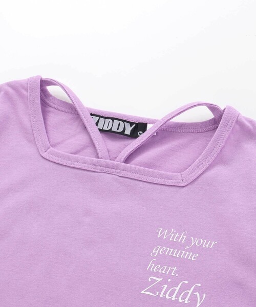 ZIDDY（ジディ）の「ジェルプリントTシャツ(130~160cm)（Tシャツ/カットソー・キッズ・ブラック/パープル・140cm/150cm/FREE/130cm）」の13枚目の写真