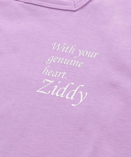 ZIDDY（ジディ）の「ジェルプリントTシャツ(130~160cm)（Tシャツ/カットソー・キッズ・ブラック/パープル・140cm/150cm/FREE/130cm）」の14枚目の写真