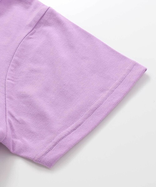 ZIDDY（ジディ）の「ジェルプリントTシャツ(130~160cm)（Tシャツ/カットソー・キッズ・ブラック/パープル・140cm/150cm/FREE/130cm）」の15枚目の写真