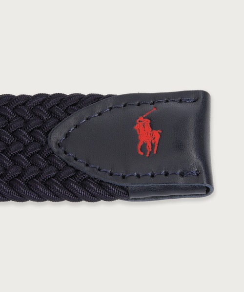 ゴムメッシュ 32mm カジュアルベルト（ベルト）｜POLO RALPH LAUREN