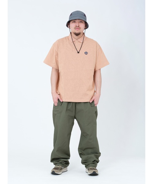 KEBOZ（ケボズ）の「BB WAPPEN S/S POLO（ポロシャツ・メンズ・ブラック/スカイブルー/グレー/ホワイト/オレンジ・L/M/S/XL/2XL）」の13枚目の写真