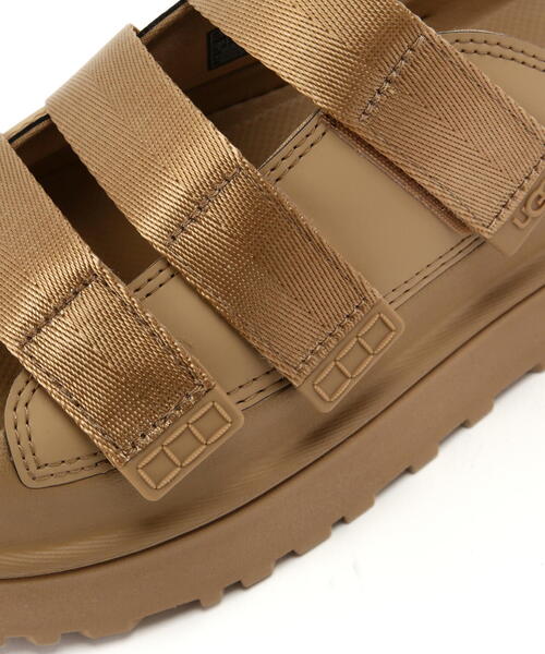 UGG(アグ)の「UGG/アグ/GoldenGlow Slide/1167430(サンダル・レディース・ブラウン/ブラック・6/8/7)」の13枚目の写真