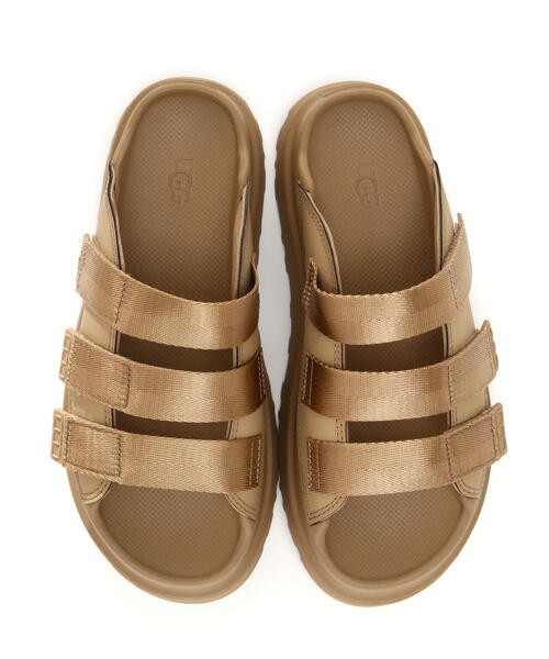 UGG(アグ)の「UGG/アグ/GoldenGlow Slide/1167430(サンダル・レディース・ブラウン/ブラック・6/8/7)」の19枚目の写真