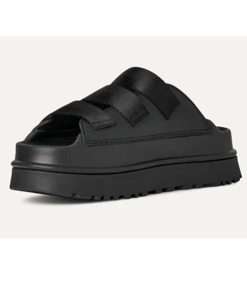 UGG(アグ)の「UGG/アグ/GoldenGlow Slide/1167430(サンダル・レディース・ブラウン/ブラック・6/8/7)」の4枚目の写真