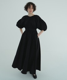 CLANE ブラックワンピース CLANE ドレス 「CLANE/クラネ」2WAY JAQUARD ONEPIECE/2WAY