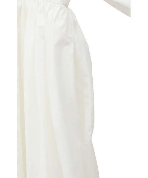セール】BACK SCHOEN GATHER ONEPIECE（ワンピース）｜CLANE（クラネ