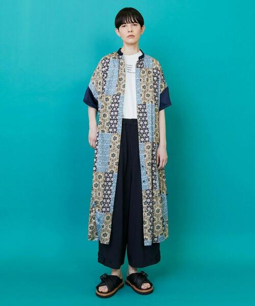 FRAPBOIS（フラボア）の「ドーパル パンツ（その他パンツ・レディース・ネイビー/グレー・2/1）」の13枚目の写真