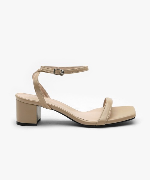 セール】Shoeplin ベーシック サンダルヒール (5cm)（サンダル