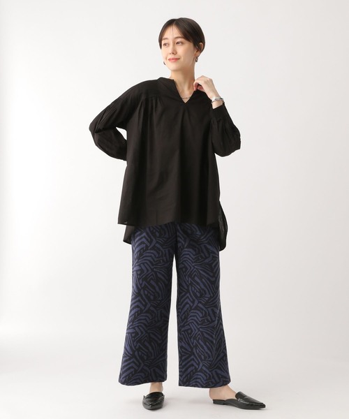 Elura（エルーラ）の「ボイルタックギャザーブラウス/290848（シャツ/ブラウス・レディース・ブラック/レッド/ホワイト・FREE）」の19枚目の写真