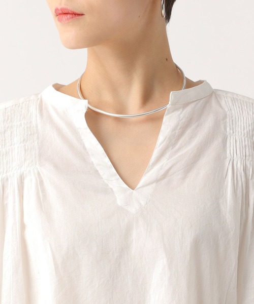 Elura（エルーラ）の「ボイルタックギャザーブラウス/290848（シャツ/ブラウス・レディース・ブラック/レッド/ホワイト・FREE）」の12枚目の写真