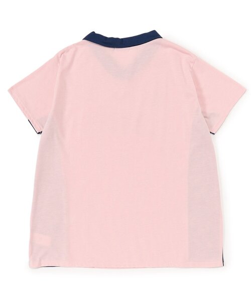 algy（アルジー）の「衿付きBIGT（Tシャツ/カットソー・キッズ・オフホワイト/ピンク/ネイビー・XX-SMALL/X-SMALL/MEDIUM/SMALL）」の10枚目の写真