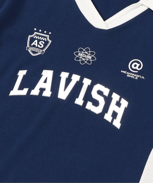 algy（アルジー）の「衿付きBIGT（Tシャツ/カットソー・キッズ・オフホワイト/ピンク/ネイビー・XX-SMALL/X-SMALL/MEDIUM/SMALL）」の12枚目の写真