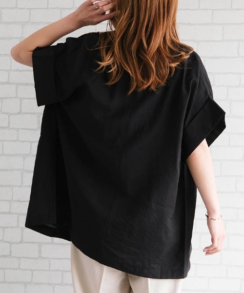 aquagarage（アクアガレージ）の「シアーテーラードジャケット（テーラードジャケット・レディース・ブラック/ベージュ/チャコール・FREE）」の8枚目の写真